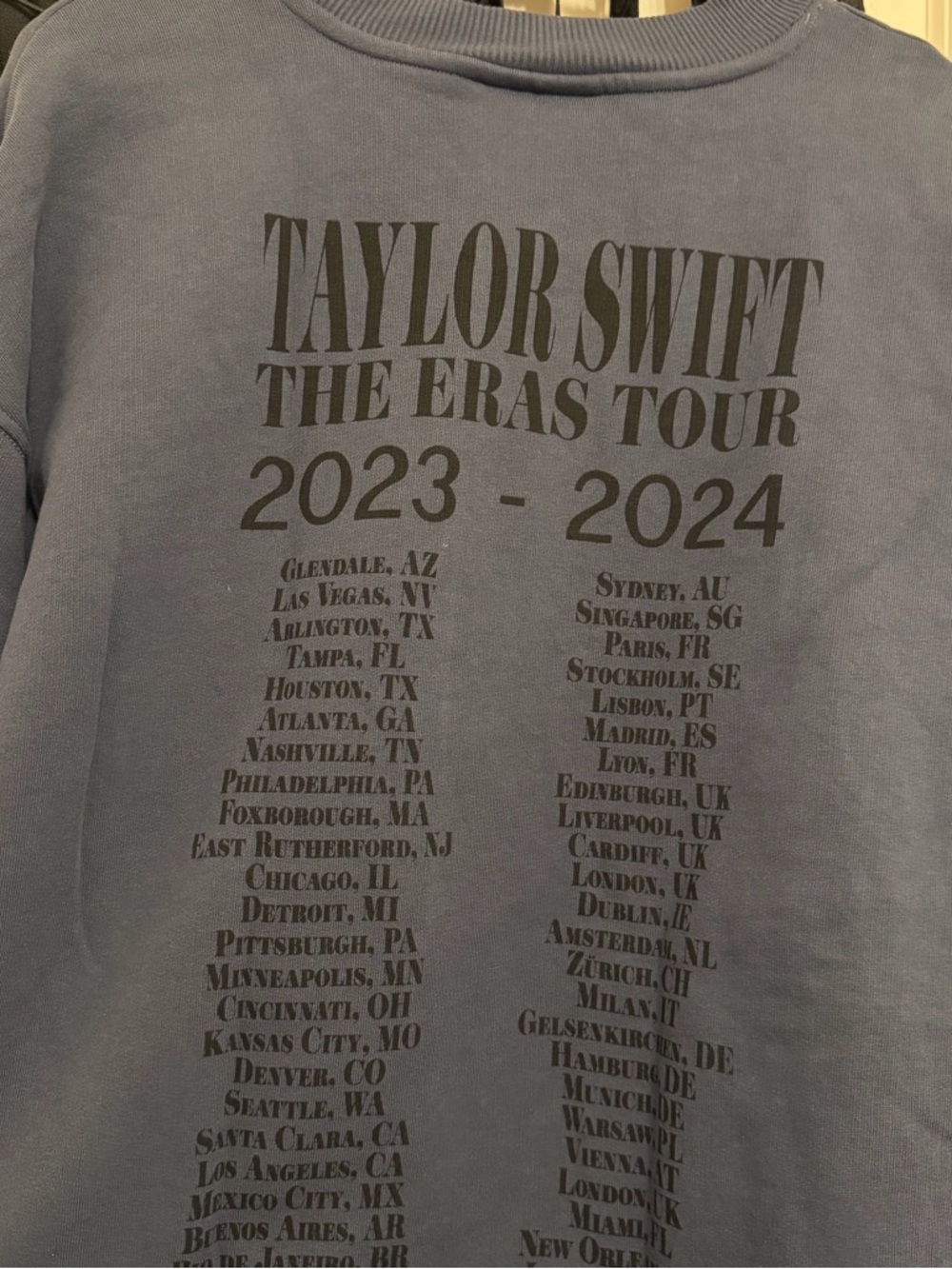 Taylor Swift The Eras Tour Official Merch